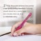 Zebra Pen Z-Grip Ballpoint Pen, Retractable, Med 1mm, Assorted Business/Artistic Ink Color, Clear Barrel, 24PK 12223 - alternate 6